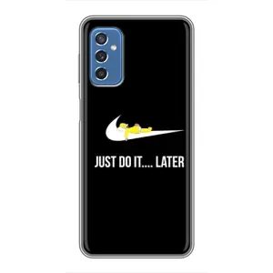 Силіконовый Чохол на Samsung Galaxy M52 з картинкою НАЙК (Later)