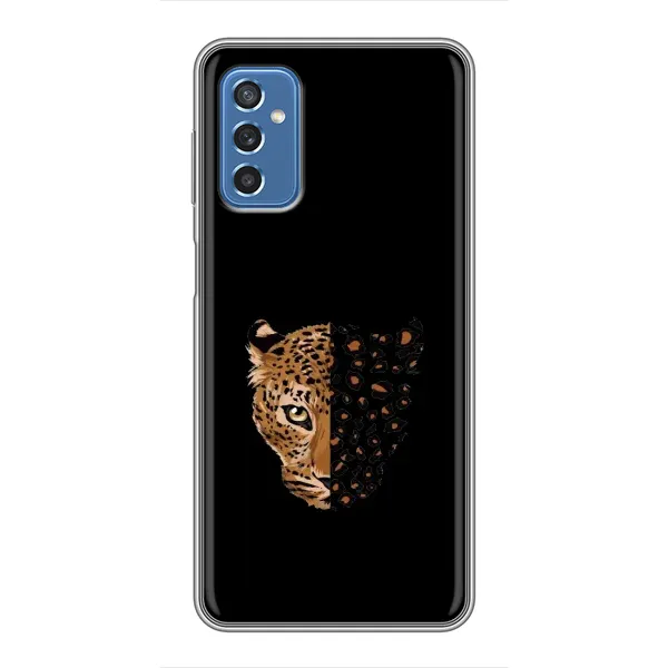 Чехол с рисунком «Леопард на черном» для Samsung Galaxy M52 Чехол с рисунком «Леопард на черном» для Samsung Galaxy M52