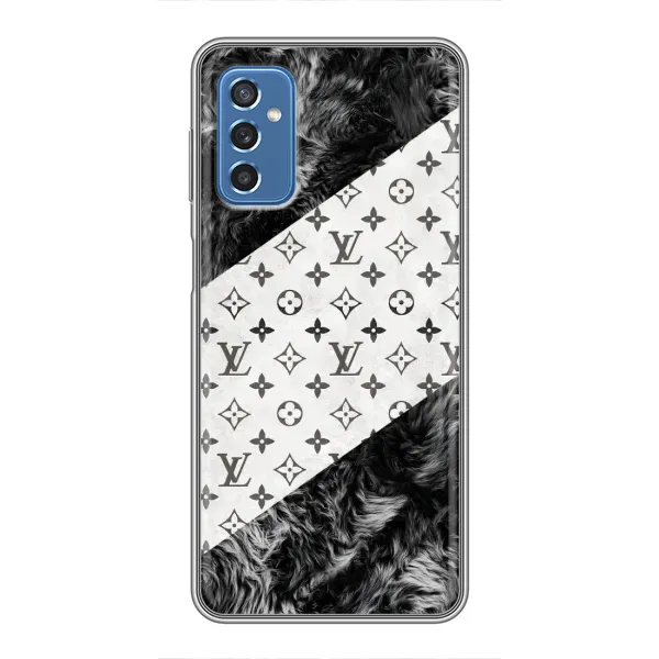 Чехол с рисунком «LV на белом» для Samsung Galaxy M52 Чехол с рисунком «LV на белом» для Samsung Galaxy M52
