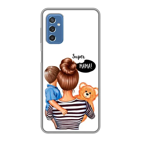 Чехол с рисунком «Мама и сын» для Samsung Galaxy M52 Чехол с рисунком «Мама и сын» для Samsung Galaxy M52