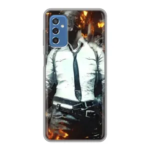 Чохол з картинкою "Герой Pubg" на Samsung Galaxy M52 (Man Пубг)