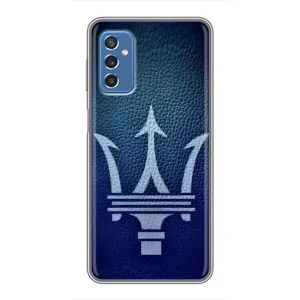 Чехлы с тематикой "Крутые машины" на Samsung Galaxy M52 (Лого Maserati)