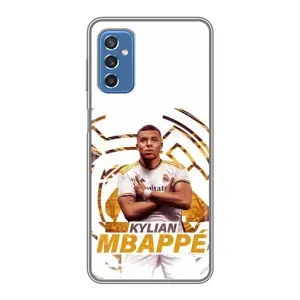 Чехол (TPU) с Футболистом на Samsung Galaxy M52 (Мбаппе Реал)
