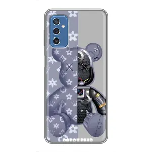 Силіконовий чохол для Samsung Galaxy M52 (Ведмідь Louis Vuitton)
