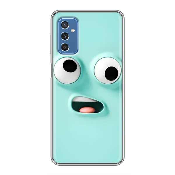 Чехол с рисунком «Забавное мятное лицо» для Samsung Galaxy M52 Чехол с рисунком «Забавное мятное лицо» для Samsung Galaxy M52