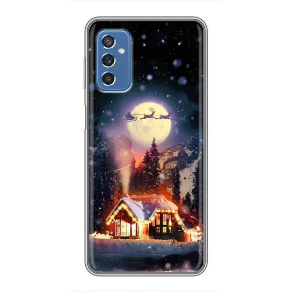 Чехол с рисунком «Настроение зимнее» для Samsung Galaxy M52 Чехол с рисунком «Настроение зимнее» для Samsung Galaxy M52