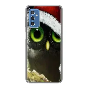 Чохли з принтом СОВИ для Samsung Galaxy M52 (Новорічна Сова)