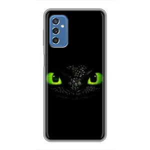 Чехол дракон Беззубик для Samsung Galaxy M52 (Глаза Беззубика)