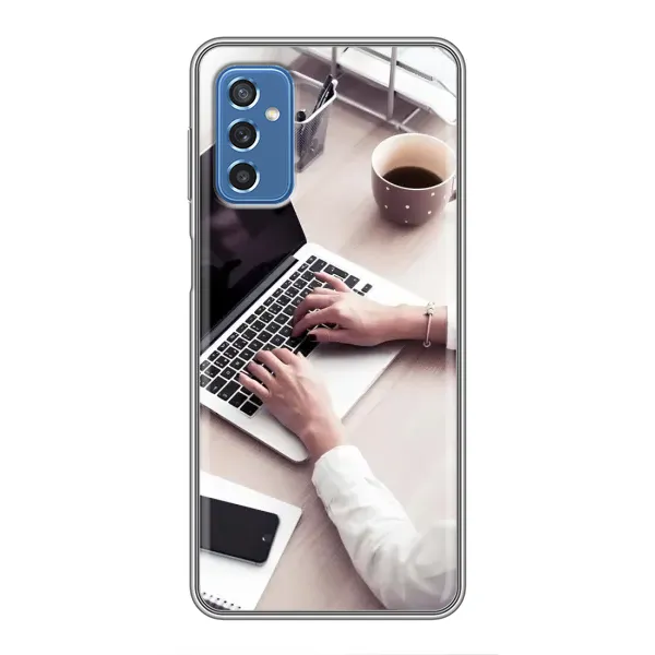Чехол с рисунком «Офисный работник» для Samsung Galaxy M52 Чехол с рисунком «Офисный работник» для Samsung Galaxy M52