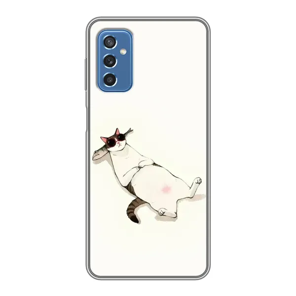 Чехол с рисунком «Отдых» для Samsung Galaxy M52 Чехол с рисунком «Отдых» для Samsung Galaxy M52