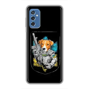 Чехол с принтом для Samsung Galaxy M52 (Патрон Воин)