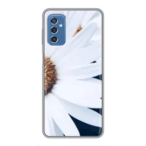 Чехол с ромашками на Samsung Galaxy M52 (Пол ромашки)