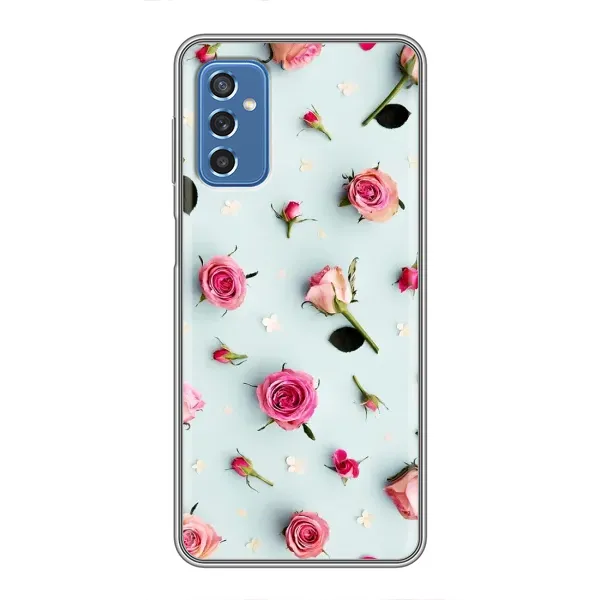 Чехол с рисунком «Разные цветы» для Samsung Galaxy M52 Чехол с рисунком «Разные цветы» для Samsung Galaxy M52