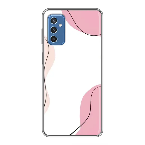 Чехол с рисунком «Розовый фон» для Samsung Galaxy M52 Чехол с рисунком «Розовый фон» для Samsung Galaxy M52