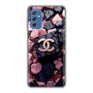 Чехол (Dior, Prada, YSL, Chanel) для Samsung Galaxy M52 (Шанель)