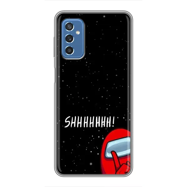 Чехол с рисунком «SHHHHH» для Samsung Galaxy M52 Чехол с рисунком «SHHHHH» для Samsung Galaxy M52