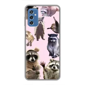 Силіконовий Чохол з Энотами на Samsung Galaxy M52 (Смішні Єноти)