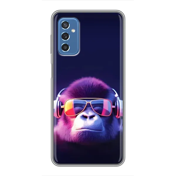 Чехол с рисунком «Стильная обезьяна» для Samsung Galaxy M52 Чехол с рисунком «Стильная обезьяна» для Samsung Galaxy M52