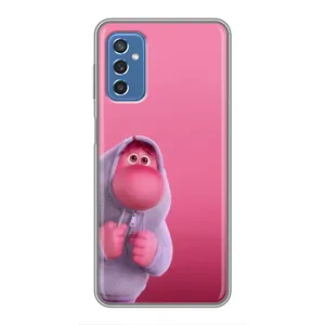Чехол Головоломка для Samsung Galaxy M52 - (AlphaPrint) (Стыд)