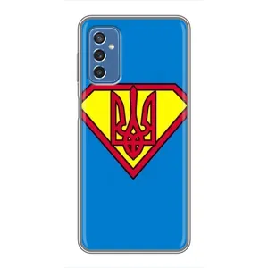 Чехол с картинкой (Патриотический ГЕРБ) на Samsung Galaxy M52 (Super - Герб)