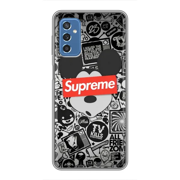 Чехол с рисунком «Supreme Маус» для Samsung Galaxy M52 Чехол с рисунком «Supreme Маус» для Samsung Galaxy M52