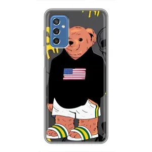 Чохли Мішка Тедді для Самсунг Галаксі М52 (Teddy USA)