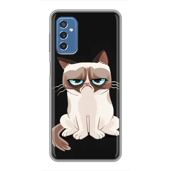 Чехол с рисунком «Взгляд кота» для Samsung Galaxy M52 Чехол с рисунком «Взгляд кота» для Samsung Galaxy M52
