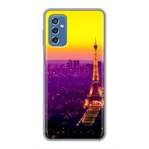 Чохол Ейфелева Вежа на Samsung Galaxy M52 (Яскрава башня)