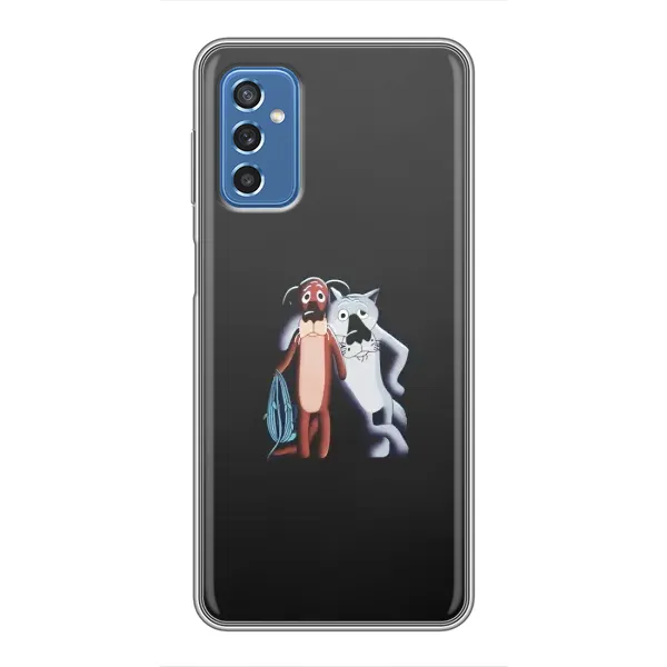 Чехол с рисунком «Шо, опять» для Samsung Galaxy M52