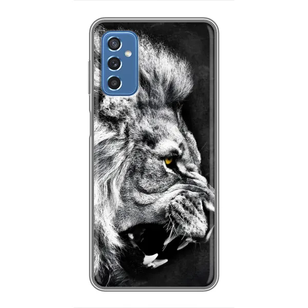Чехол с рисунком «Злой ЛЕВ» для Samsung Galaxy M52 Чехол с рисунком «Злой ЛЕВ» для Samsung Galaxy M52