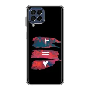 Чехлы для Samsung Galaxy M53 (5G) (M536B) (Для Христиан) (Атрибутика)