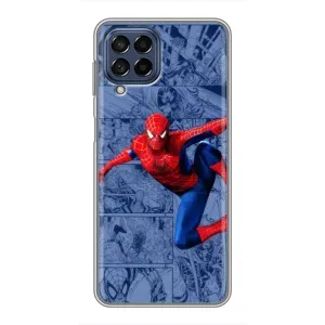 Силиконовый Чехол для Samsung Galaxy M53 (5G) (M536B) (Человек Паук)
