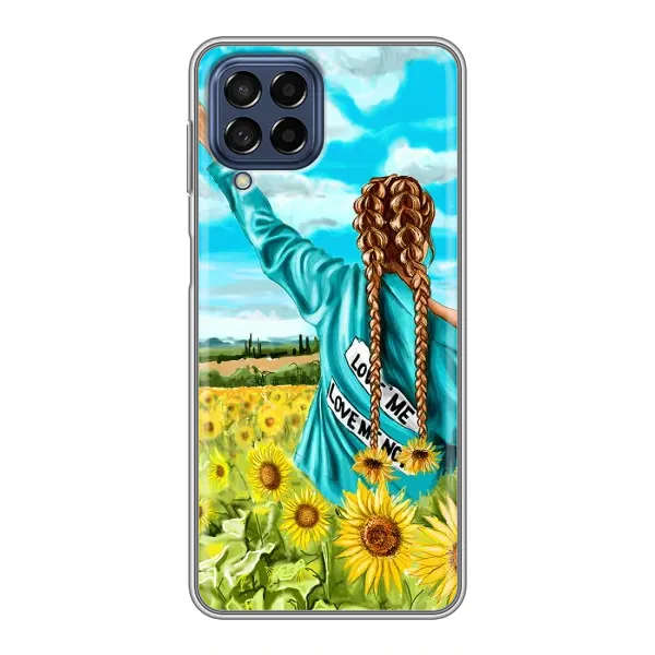 Чехол с рисунком «Девушка на поле» для Samsung Galaxy M53 (5G) (M536B) Чехол с рисунком «Девушка на поле» для Samsung Galaxy M53 (5G) (M536B)