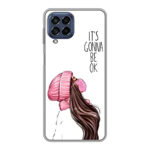 Чохол Стильні дівчата на Samsung Galaxy M53 (5G) (M536B) (Дівчина в масці)