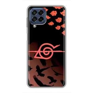 Чехлы с картинкой Итачи Учиха на Samsung Galaxy M53 (5G) (M536B) (Глаз Итачи)