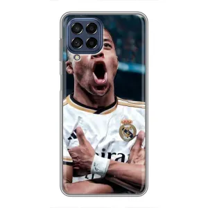 Чехол (TPU) с Футболистом на Samsung Galaxy M53 (5G) (M536B) (Гол Мбаппе)
