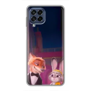 Силиконовый чехол с принтом Зоотрополіс для Samsung Galaxy M53 (5G) (M536B) (Главные герои)