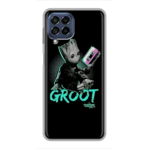 Чехол Супергерои Марвел на Самсунг Галакси М53 (5G) (Groot)