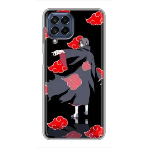 Чехлы с картинкой Итачи Учиха на Samsung Galaxy M53 (5G) (M536B) (Итачи облако)