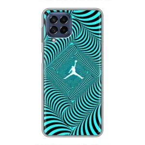 Силиконовый Чехол Nike Air Jordan на Самсунг Галакси М53 (5G) (Jordan)