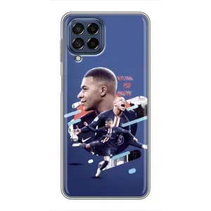 Чехол (TPU) с Футболистом на Samsung Galaxy M53 (5G) (M536B) (Килиан)