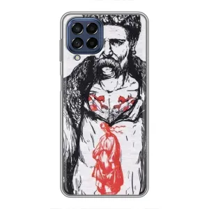 Чехлы Т.Г. Шевченко ВСУ для Samsung Galaxy M53 (5G) (M536B) (Кобзарь)