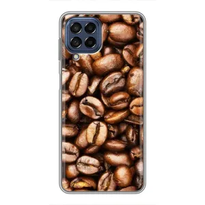 Чехол с изображением вкусной еды для Samsung Galaxy M53 (5G) (M536B) (Кофе)