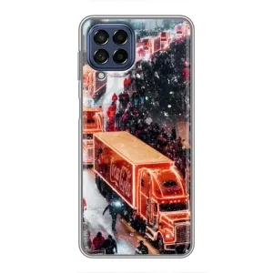 Чехлы на Новый Год Samsung Galaxy M53 (5G) (M536B) (Кока Кола)