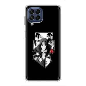 Чехлы с картинкой Итачи Учиха на Samsung Galaxy M53 (5G) (M536B) (Коллаж Итачи)