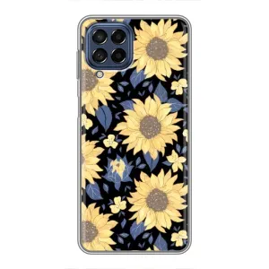 Чехлы с тематикой "ЦВЕТЫ" на Samsung Galaxy M53 (5G) (M536B) (красивые цветы)