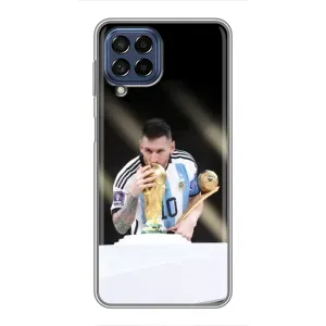 Чехлы Лео Месси Аргентина для Samsung Galaxy M53 (5G) (M536B) (Кубок Мира)