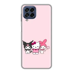 Чехол с персонажем Куроми на Samsung Galaxy M53 (5G) (M536B) (Куроми Мелоди Китти)
