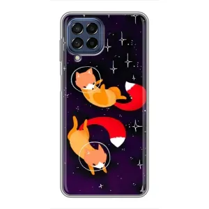 Чехол с Лисичкой для Samsung Galaxy M53 (5G) (M536B) (Лисы)