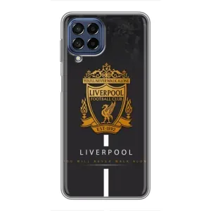 Силиконовые Чехлы принт Футбол на Samsung Galaxy M53 (5G) (M536B) (Liverpool)